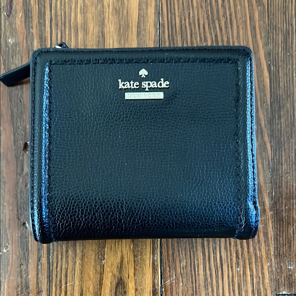 Kate Spade Black Leather Wallet